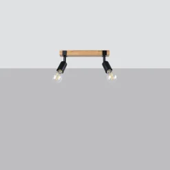 Plafon ZUCA 2 czarny