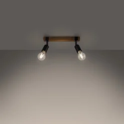 Plafon ZUCA 2 czarny