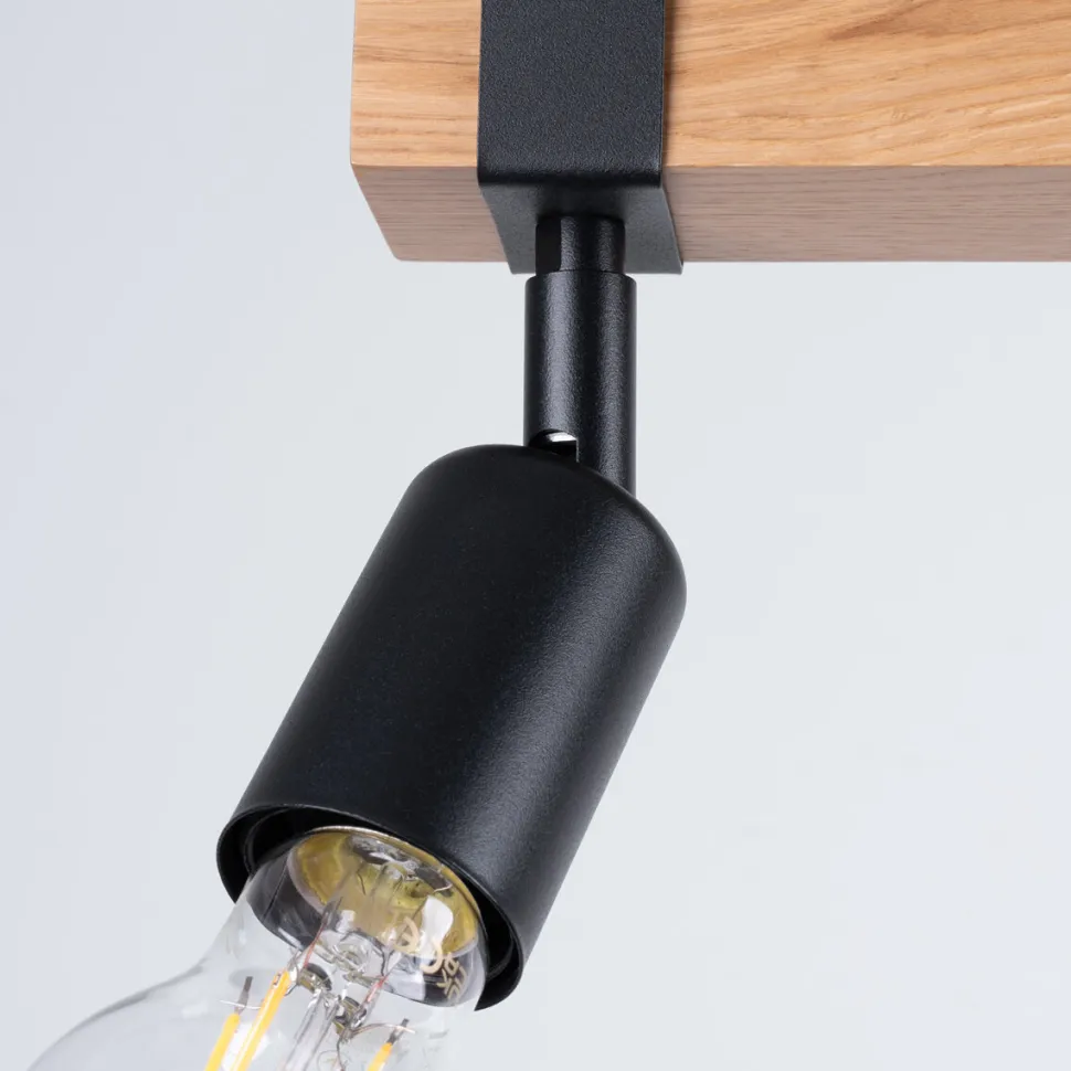 Plafon ZUCA 3 czarny