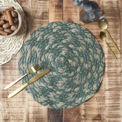 Podkładka pod talerz Jute zielona 38cm