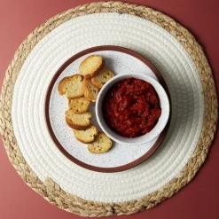 Podkładka pod talerz Seagrass biała 38cm