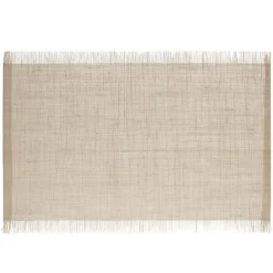 Podkładka z frędzlami 45x30 cm naturalna