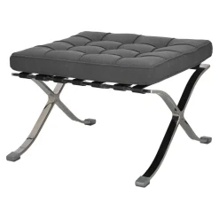 Podnóżek BA1 tkanina antracyt