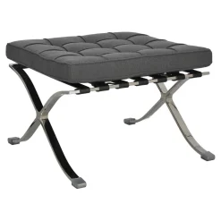 Podnóżek BA1 tkanina antracyt