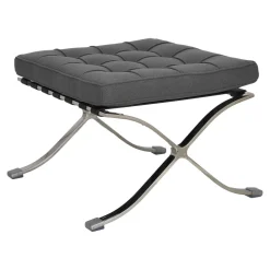 Podnóżek BA1 tkanina antracyt