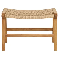 Podnóżek Derby tekowy naturalny