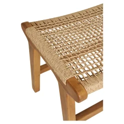 Podnóżek Derby tekowy naturalny