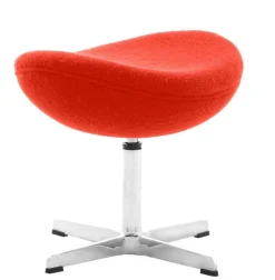 Podnóżek Jajo kaszmir inspirowany Egg pomarańczowy 11