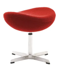 Podnóżek Jajo kaszmir inspirowany Egg czerwony 24