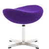 Podnóżek Jajo kaszmir inspirowany Egg fioletowy 4