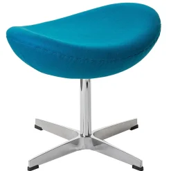 Podnóżek Jajo niebieski jasny kaszmir