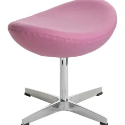 Podnóżek Jajo różowy kaszmir Premium