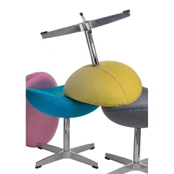 Podnóżek Jajo różowy kaszmir Premium