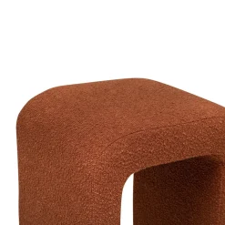 Podnóżek Sevi boucle terracotta