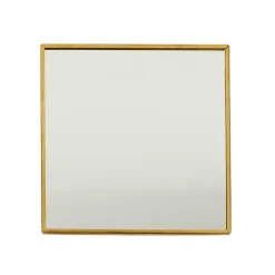 Podstawka lustrzana kwadratowa złota