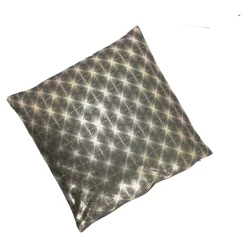 Poduszka Czarna Velvet Gwiazdy 45x45cm