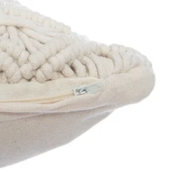 Poduszka Macrame 40x40cm beżowa