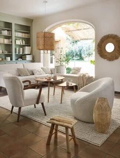 Poduszka Macrame 40x40cm beżowa