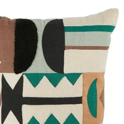 Poduszka Malakite haftowana 30x50 cm      zielona