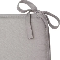 Poduszka na krzesło 39x39 cm szara