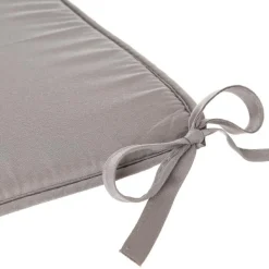 Poduszka na krzesło 39x39 cm szara