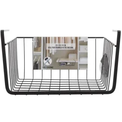 Podwieszany kosz podpółkowy S czarny