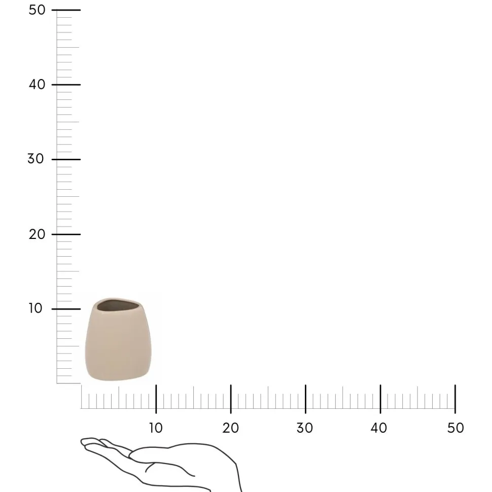 Pojemnik łazienkowy Colors beżowy