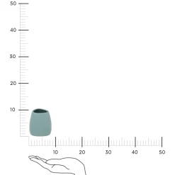 Pojemnik łazienkowy Colors błękitny