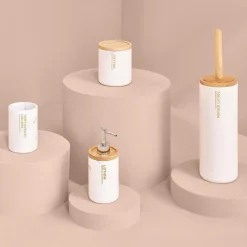 Pojemnik łazienkowy Léa biały