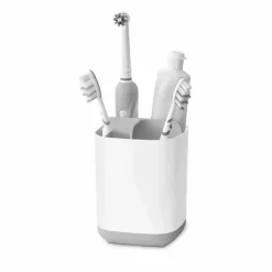 Pojemnik na szczoteczki do zębów JJ biały