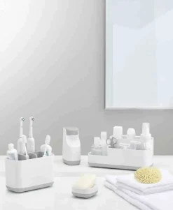 Pojemnik na szczoteczki do zębów JJ biały