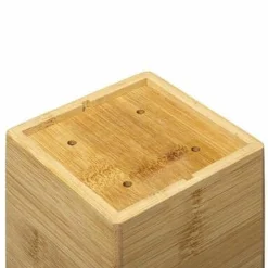 Pojemnik na sztućce bambusowy 2 przegródki