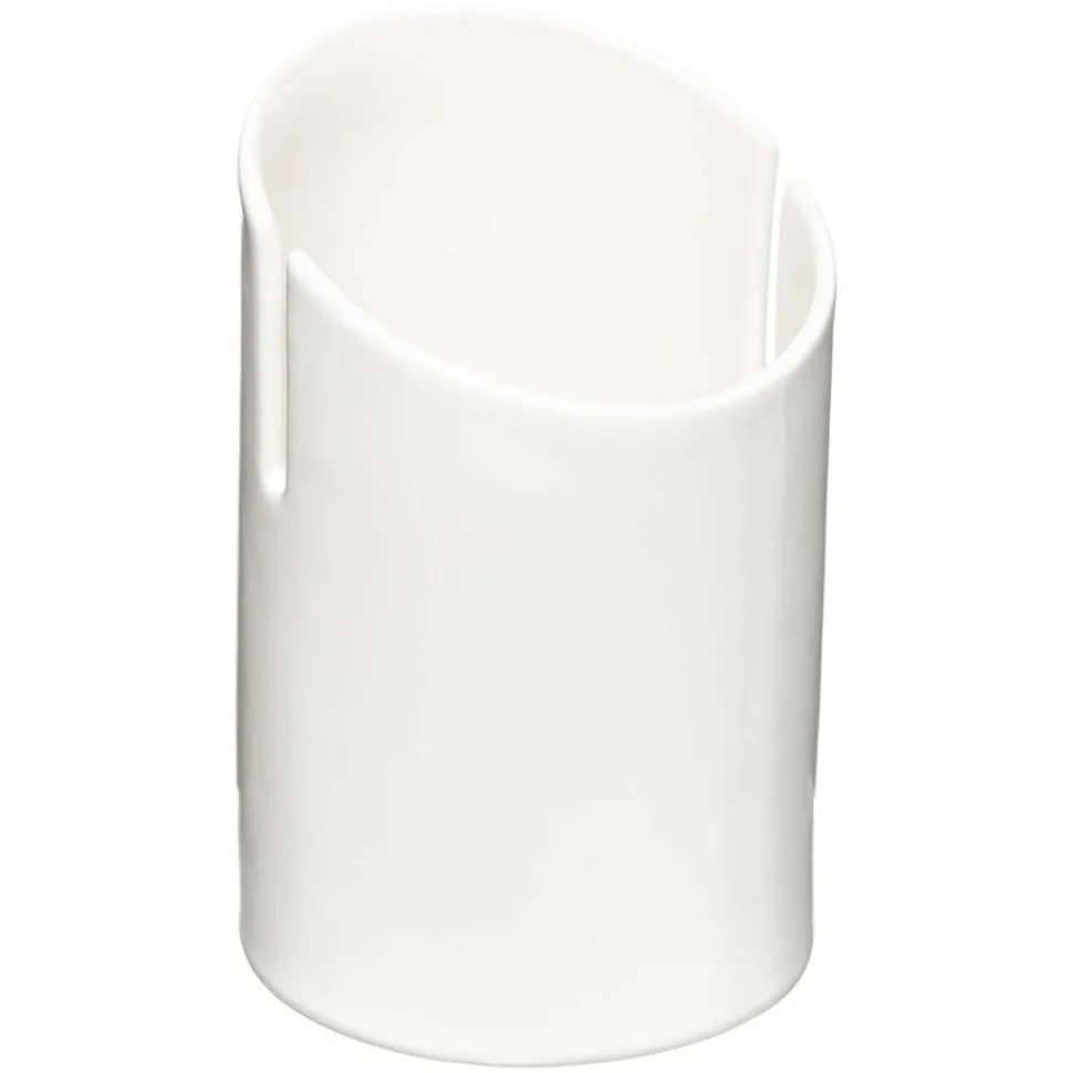 Pojemnik na sztućce biały