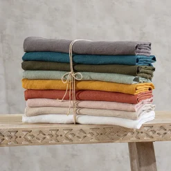 Poszewka na poduszkę 65 x 65 cm 100% len