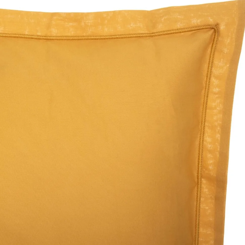 Poszewka na poduszkę 50 x 70 cm bawełna ochra