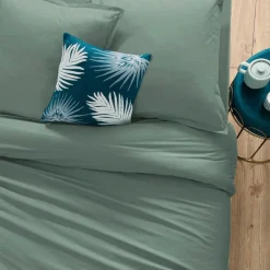 Poszewka na poduszkę 50 x 70 cm bawełna  zielona