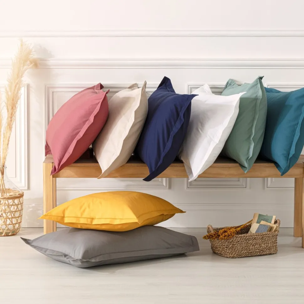 Poszewka na poduszkę 50 x 70 cm bawełna zielona