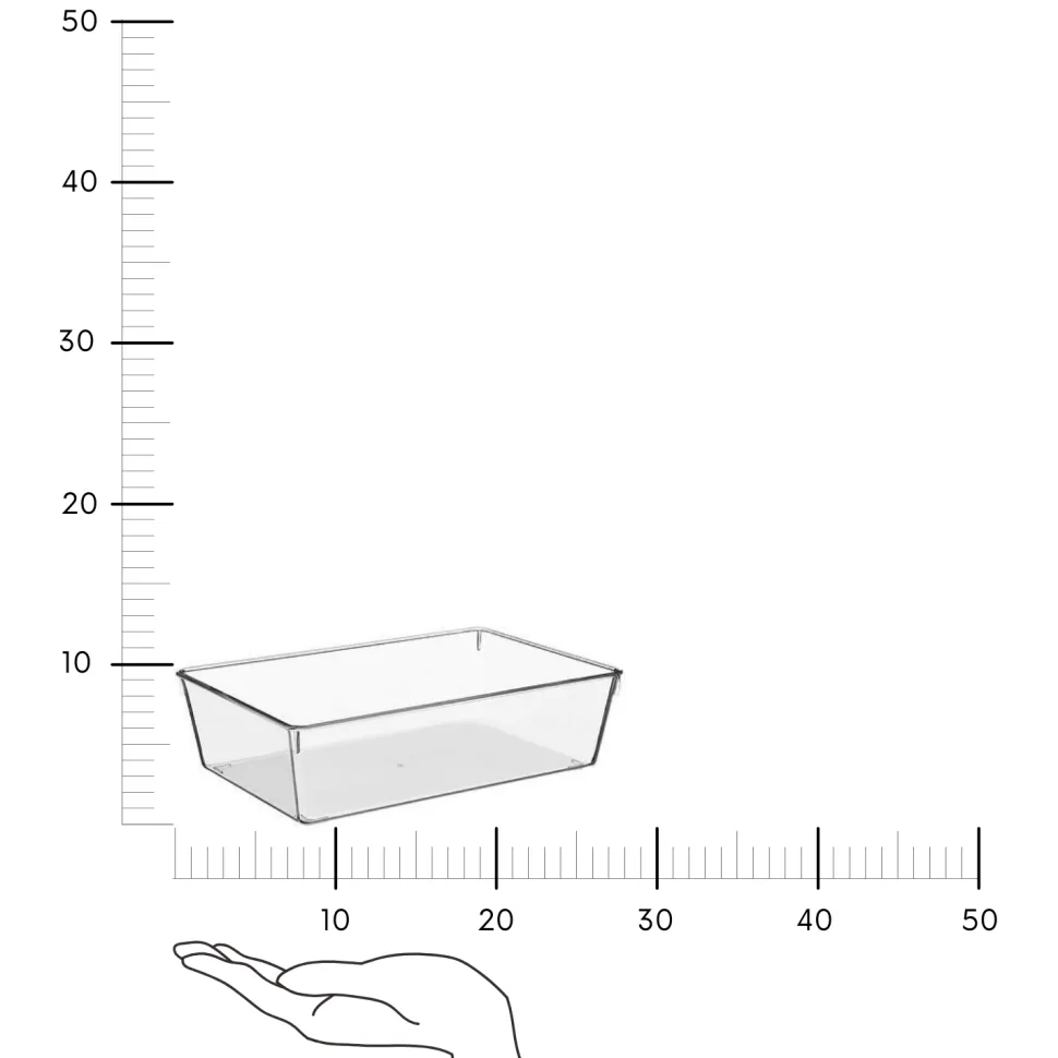 Pudełko do przechowywania Galia transparentne