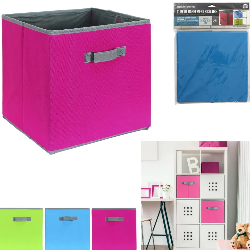 Pudełko do regału Cube Kid niebieski