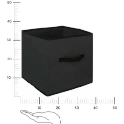 Pudełko do regału Mix `n Modul czarne