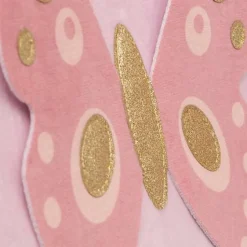 Pudełko do regału Motyl 29x29cm różowe