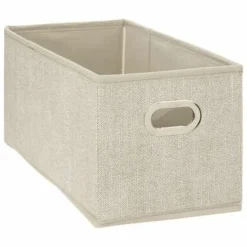 Pudełko do regału 15x31cm gładkie beżowe