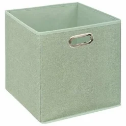 Pudełko do regału 31x31cm gładkie         pistacjowe