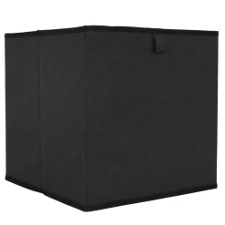 Pudełko do regału 30x30cm Poli czarne
