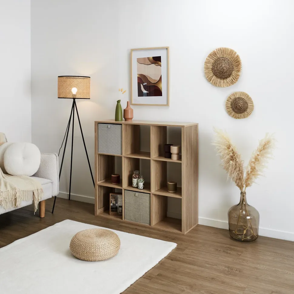 Pudełko do regału 30x30cm szare ciemne Cube