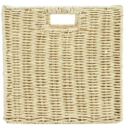 Pudełko/ Kosz do regału pleciony