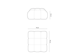 Pufa Bellis Bottle Green Velvet