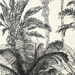 Pufa Benicio rozkładana czarno-biała