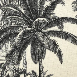 Pufa Benicio rozkładana podwójna          czarno-biała