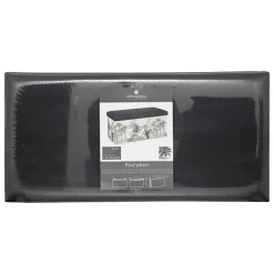 Pufa Benicio rozkładana podwójna          czarno-biała